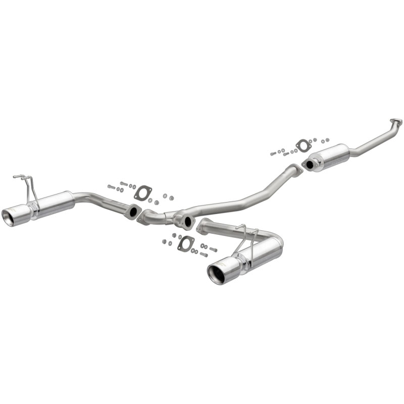 Magnaflow 19365 | MagnaFlow 2016+ Honda Civic L4 1.5L Street Series Cat-Back Exhaust w/ Polished Tips; 2016-2022