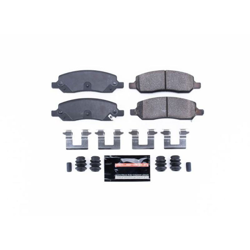 PowerStop z23-1172 | Power Stop 06-11 Buick Lucerne Rear Z23 Evolution Sport Brake Pads w/Hardware; 2006-2011