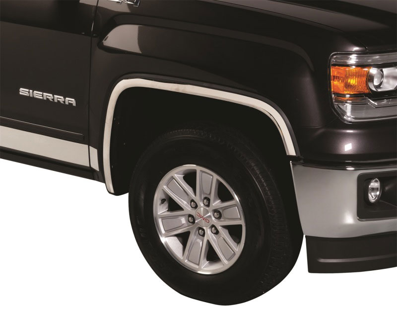 Putco 97292gm | 14-15 GMC Sierra LD SS Full Fender Trim 1.5in Wide (Replaces/Fits on Top of OEM Fender Trim); 2014-2015