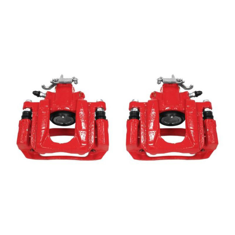 PowerStop s5080 | Power Stop 08-16 Chrysler Town & Country Rear Red Calipers w/Brackets - Pair; 2008-2016