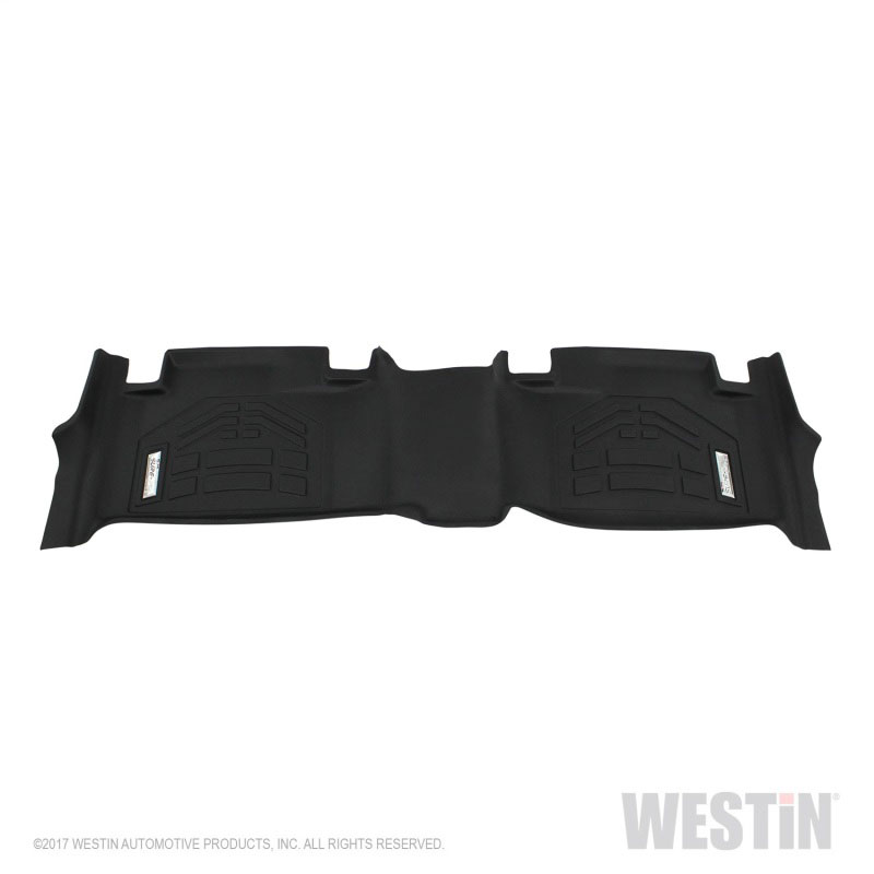 Westin 72-113095 | 11-18 Jeep/Dodge Grand Cherokee/Durango (Bench Seat) Wade Sure-Fit Floor Liners 2nd Row - Blk; 2011-2018