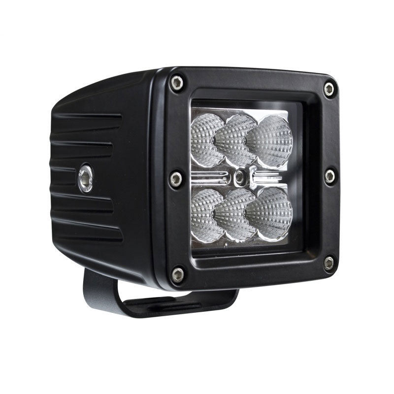 Hella 357204051 | Value Fit 3.1in - 18W Cube Flood Beam - LED Light; 2018-2018