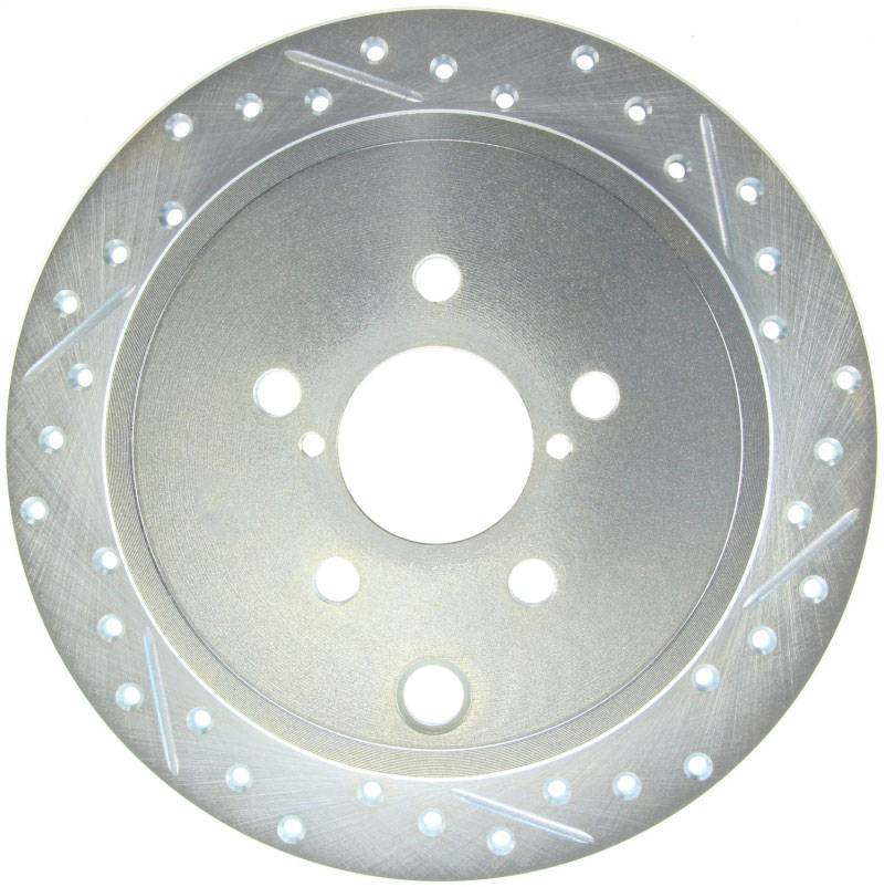 Stoptech 227.47029L | StopTech Subaru Forester Select Sport Drilled/Slotted Rotor, Rear Left; 2009-2013