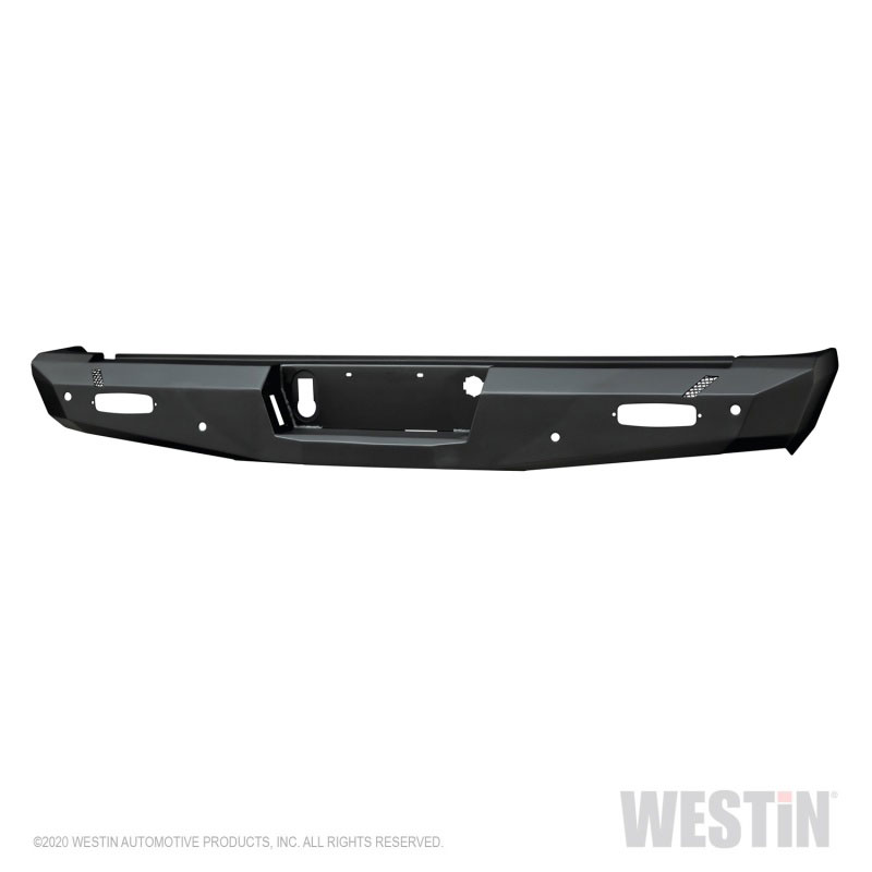 Westin 58-421005 | 14-18 Chevy Silverado 1500 Pro-Series Rear Bumper - Textured Black; 2014-2018