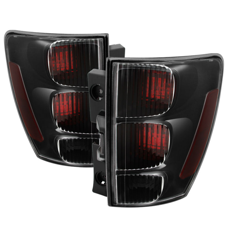 SPYDER 9031885 | Xtune Chevy Equinox 05-09 OEM Style Tail Lights -Black ALT-JH-CEQ05-OE-RSM; 2005-2009