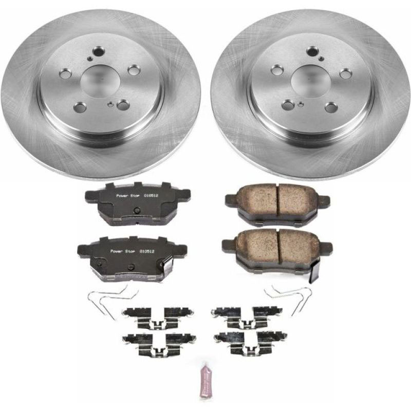 PowerStop koe6498 | Power Stop 11-17 Lexus CT200h Rear Autospecialty Brake Kit; 2011-2017