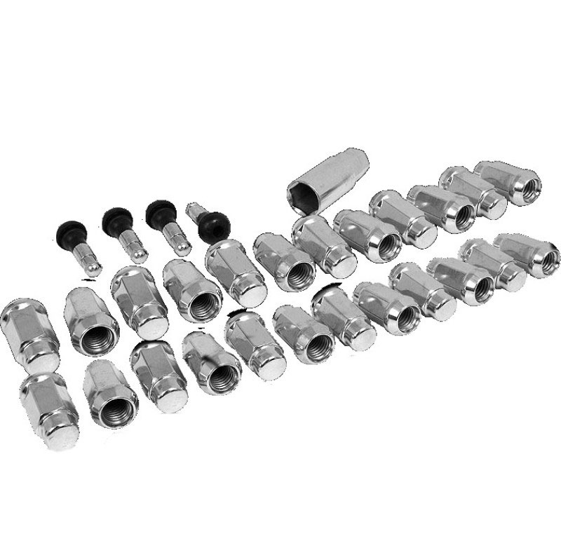 Race Star 602-2410-24 | 14mmx2.00 Closed End Acorn Deluxe Lug Kit (3/4 Hex) - 24 PK