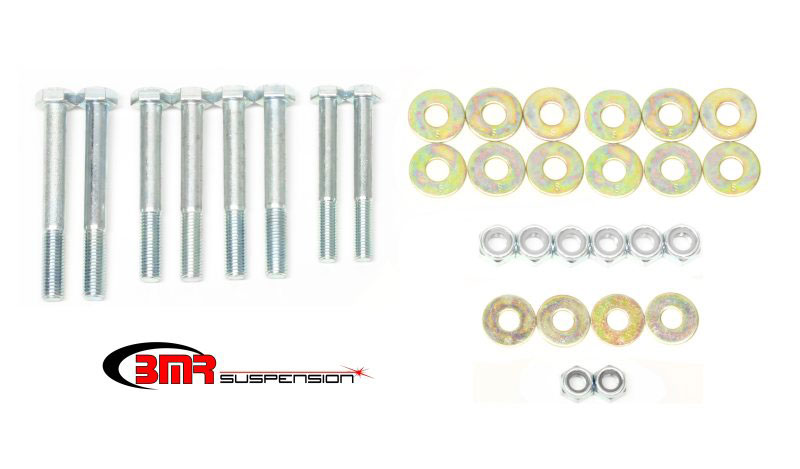 BMR Suspension rh004 | BMR 91-96 B-Body Control Arm Hardware Kit Rear Upper And Lower - Zinc plated; 1991-1996