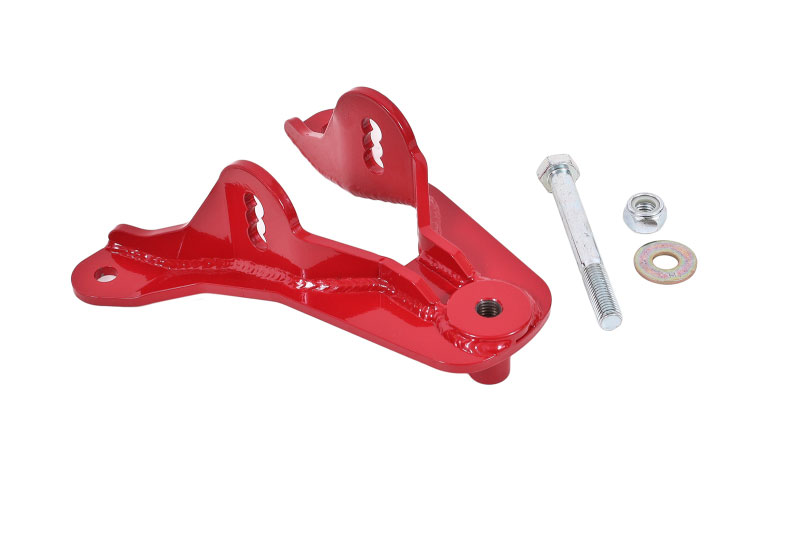 BMR Suspension UCM001R | BMR Upper Control Arm Mount Mustang V8 Red; 2005-2010