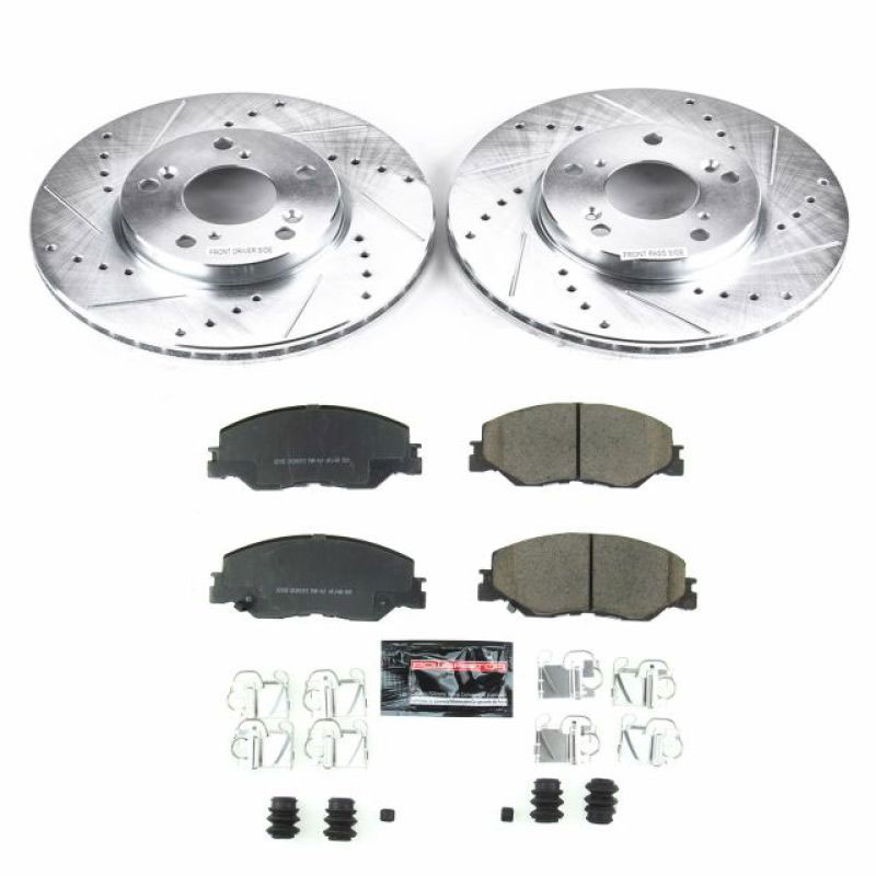 PowerStop k8318 | Power Stop 2019 Honda Insight Front Z23 Evolution Sport Brake Kit; 2019-2022