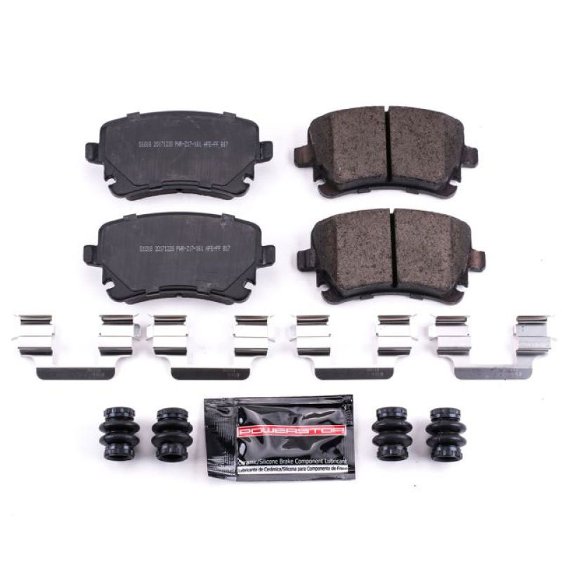 PowerStop z23-1018 | Power Stop 05-11 Audi A6 Quattro Rear Z23 Evolution Sport Brake Pads w/Hardware; 2005-2011