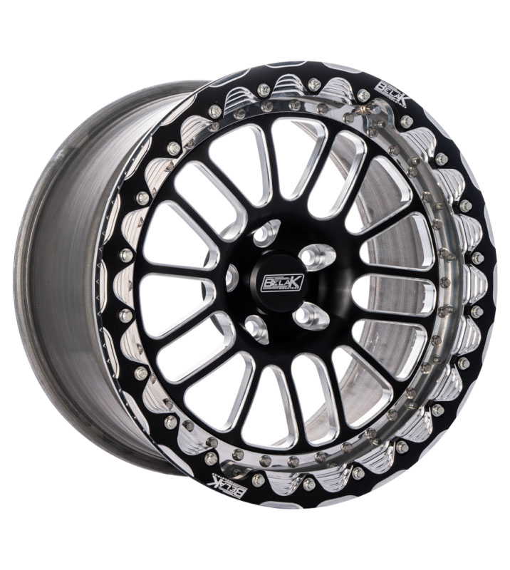 Belak Wheels 17105127s27bssbl | Belak 17x10.5 / 7in BS / 5x127 BP / High Pad / Series 2 Wheel - Single Beadlock