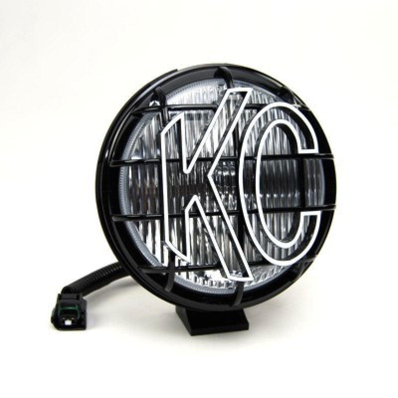 KC HiLiTES 1135 | Apollo Pro 05-06 Jeep TJ Replacement 6in. Halogen Fog Light 55w (Single) - Black; 2005-2006