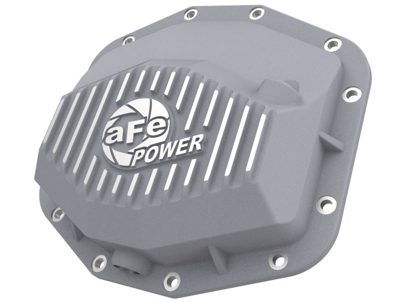 aFe 46-71280a | 21-22 RAM 1500 TRX HEMI V8 6.2L(sc) Street Series Rear Differential Cover Raw w/ Machined Fins; 2021-2022