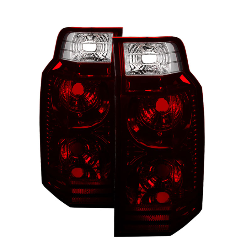 SPYDER 9031250 | Xtune Jeep Commander 06-10 OEM Style Tail Lights -Red Smoked ALT-JH-JCOM06-OE-RSM; 2006-2010