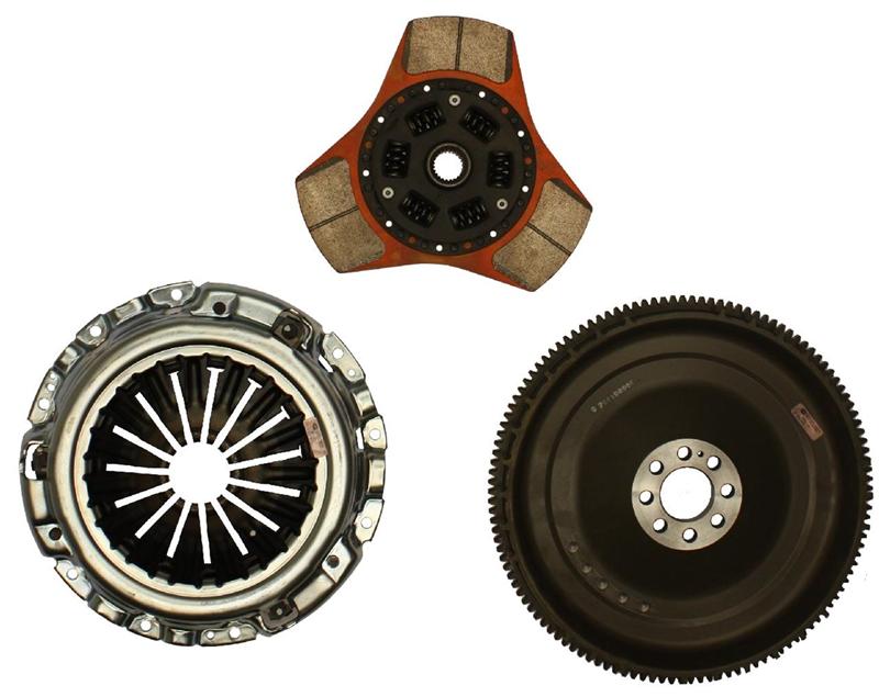 Exedy 06956 | Stage 2 Cerametallic Clutch Kit NISSAN 370Z V6 3.7; Incl. NF05 Flywheel; Thick Disc; 2009-2015