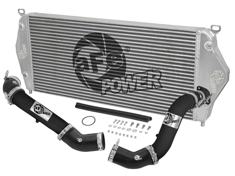 aFe 46-20282-B | BladeRunner Intercooler w/ Black Tubes 16-17 Nissan Titan XD V8 5.0L (td); 2016-2017