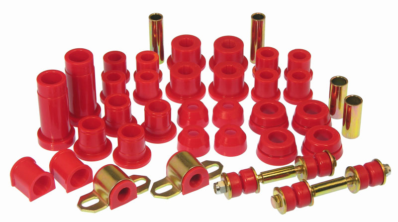 Prothane 18-2002 | 84-88 Toyota Truck 2wd Total Kit - Red; 1984-1988