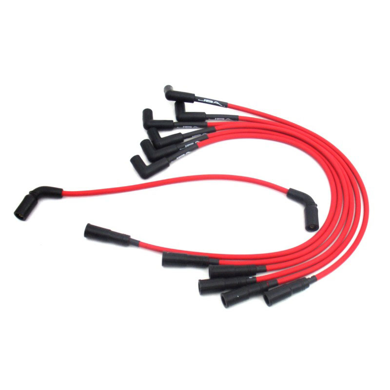 JBA w0842 | 96-05 GM 4.3L Full Size Truck Ignition Wires - Red; 1996-2005