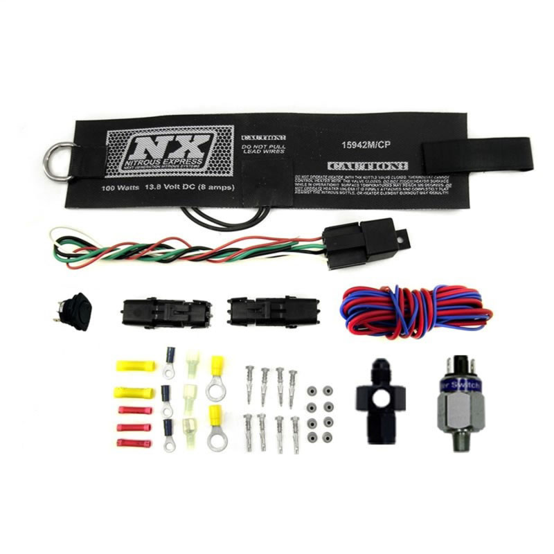 Nitrous Express 15938 | Motorcycle Fully Automatic Heater (4AN) 4Amps