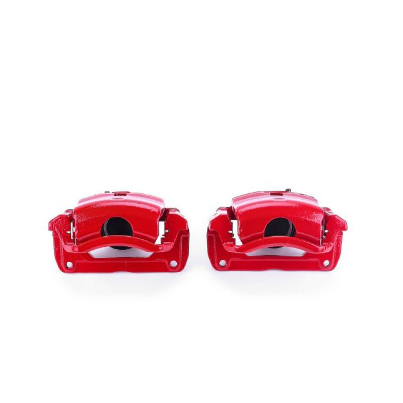 PowerStop s5000 | Power Stop 06-12 Ford Fusion Front Red Calipers w/Brackets - Pair; 2006-2012