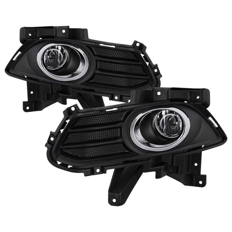 SPYDER 5085009 | Spyder 13-16 Ford Fusion OEM Fog Lights w/Switch & Cover - Clear (FL-FFUS13-C); 2013-2016