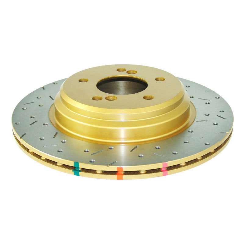 DBA 42851xs | 01-07 BMW M3 E46 w/325mm rotor Rear Drilled & Slotted 4000 Series Rotor; 2001-2007