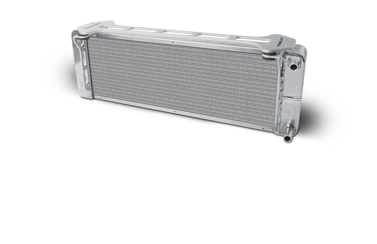 AFCO 80249N | Pro Series Supercharger Heat Exchanger for Ford F-150 Lightning / Harley in Satin; 1999-2004