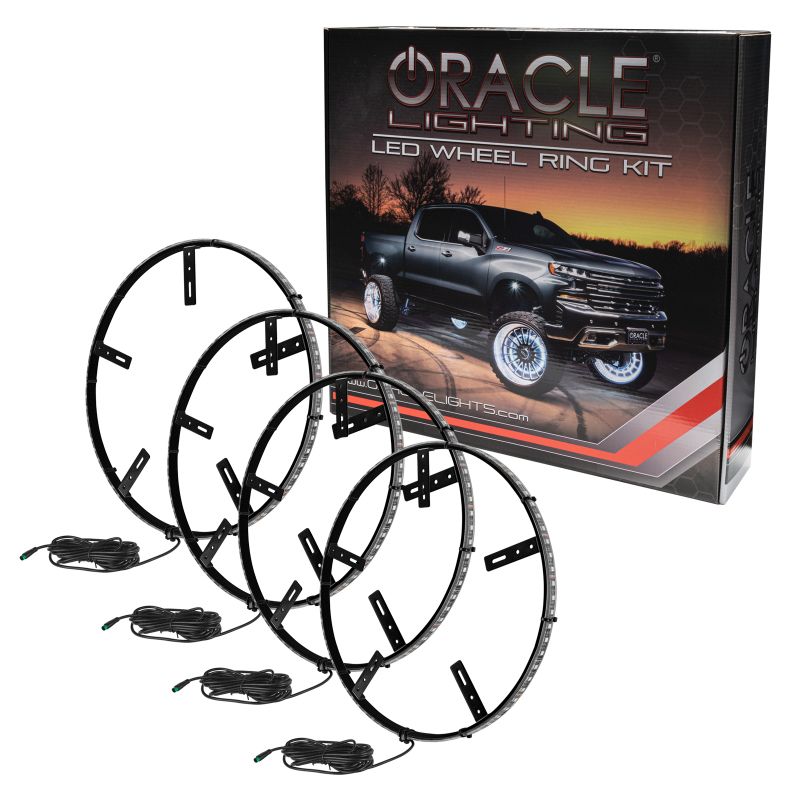 Oracle Lighting 4215339 | ORACLE Lighting LED Illuminated Wheel Rings - ColorSHIFT RGB+W