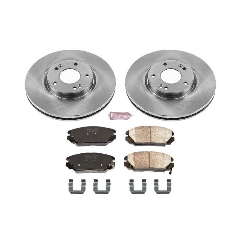 PowerStop koe4646 | Power Stop 06-11 Hyundai Azera Front Autospecialty Brake Kit; 2006-2011