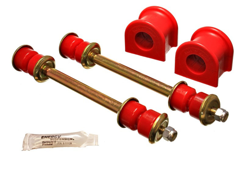 Energy Suspension 4.5157r | 98-10 Mazda B-Series 4WD 29mm Red Front Sway Bar Bushing Set; 1998-2010