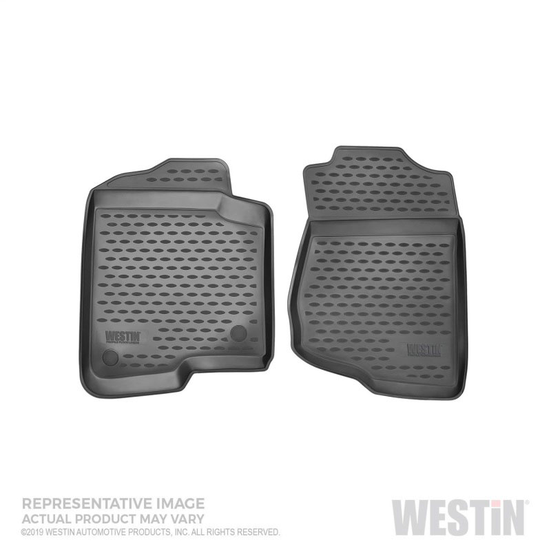 Westin 74-24-11030 | 15-20 Lexus X200t NX Profile Floor Liners Front Row - Black; 2015-2020