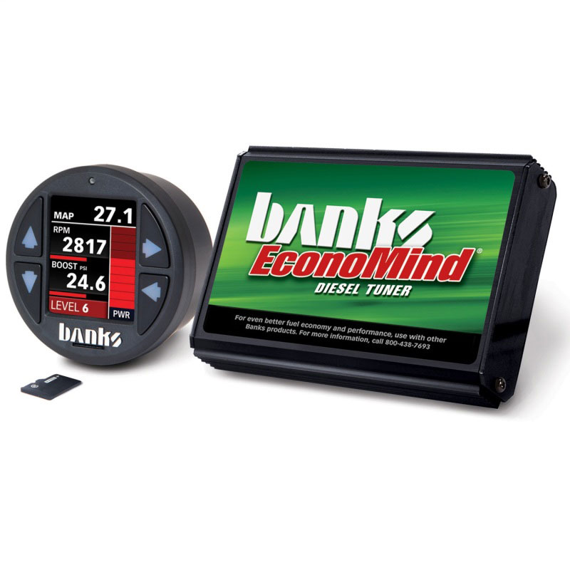 Banks Power 61443 | 06-07 Chevy 2500/3500 6.6L LLY-LBZ Economind Diesel Tuner w/ Banks iDash-1.8 DataMonster; 2006-2007