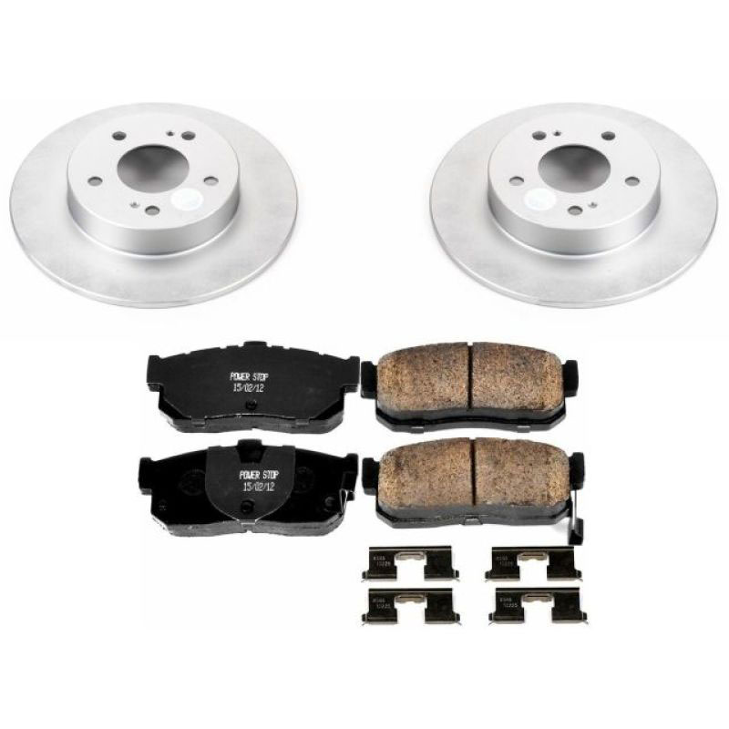 PowerStop crk1168 | Power Stop 96-01 Infiniti I30 Rear Z17 Evolution Geomet Coated Brake Kit; 1996-2001