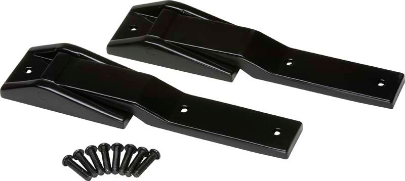 Kentrol 50478 | 97-06 Jeep Wrangler TJ Tailgate Hinge Pair - Powdercoat Black; 1997-2006