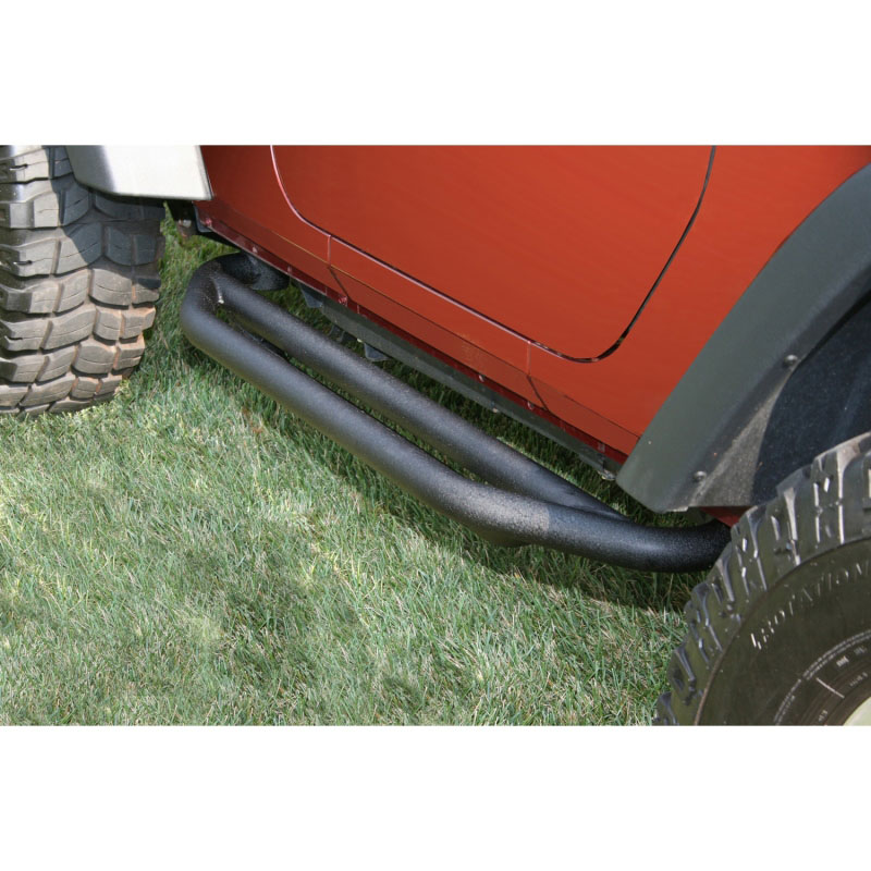 Rugged Ridge 11504.21 | RRC Side Armor Guards 07-18 Jeep 2-Door Jeep Wrangler; 2007-2018