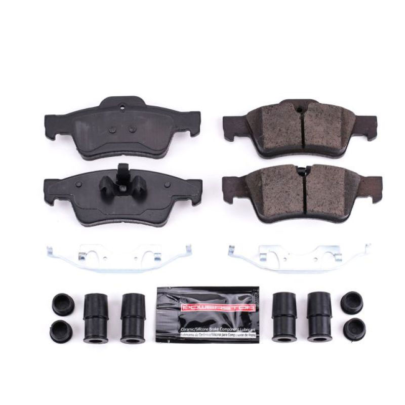 PowerStop z23-1122 | Power Stop 2011 Mercedes-Benz G55 AMG Rear Z23 Evolution Sport Brake Pads w/Hardware; 2011-2011