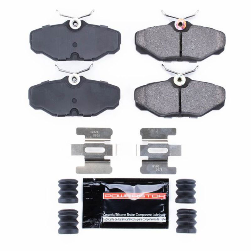 PowerStop z23-610 | Power Stop 93-05 Ford Taurus Rear Z23 Evolution Sport Brake Pads w/Hardware; 1993-2005