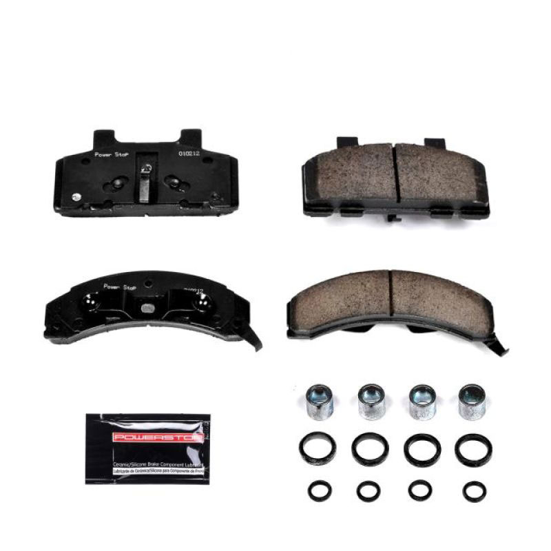 PowerStop z23-215 | Power Stop 83-96 Buick Century Front Z23 Evolution Sport Brake Pads w/Hardware; 1983-1996