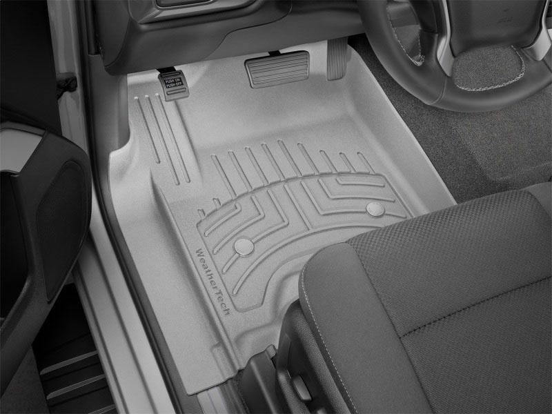 WeatherTech 466071im | 15-19 GMC Yukon / Cadillac Escalade / 15-18 Chevrolet 1500 Front Floorliner HP - Grey