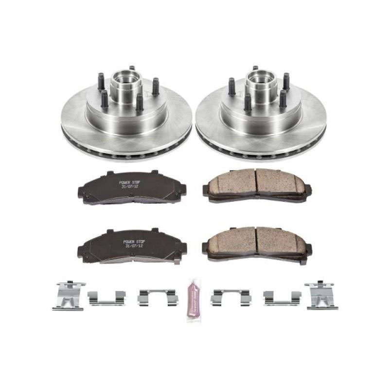 PowerStop koe5079 | Power Stop 95-97 Ford Ranger Front Autospecialty Brake Kit; 1995-1997