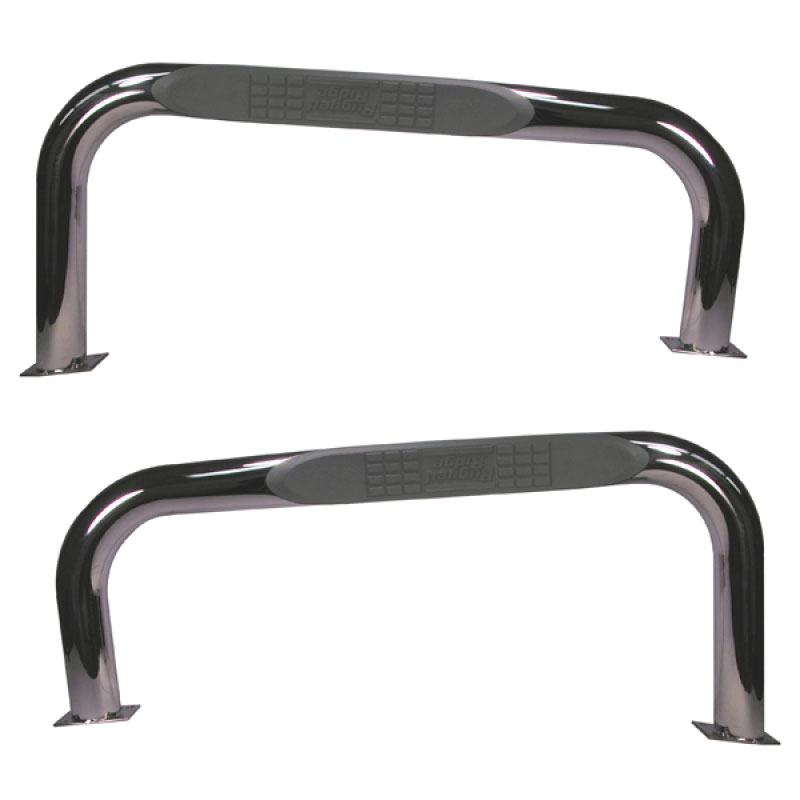 Rugged Ridge 11522.03 | Nerf Bars Stainless Steel 76-86 Jeep CJ; 1976-1986