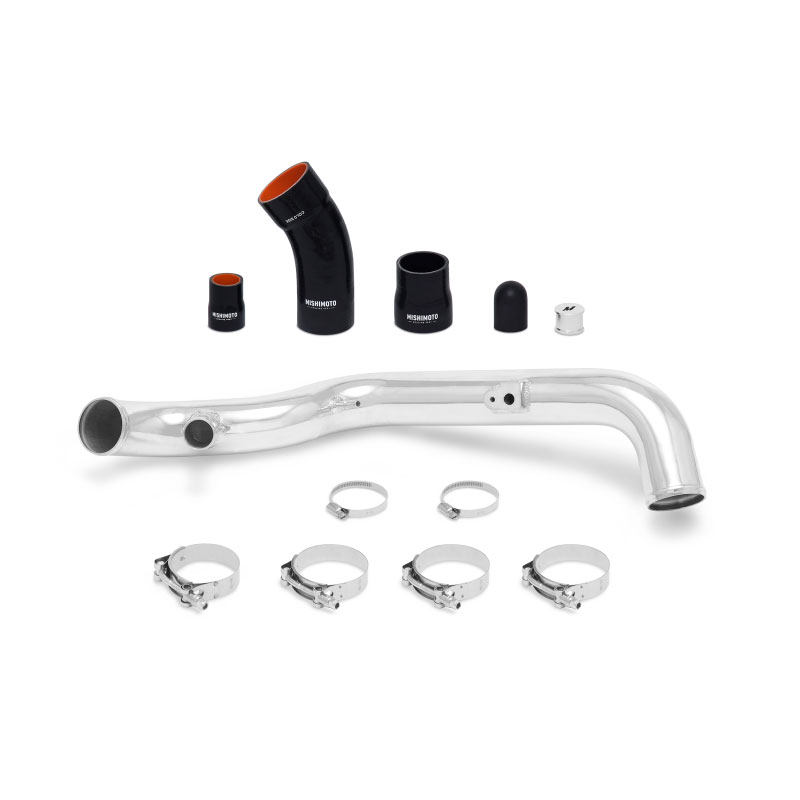 Mishimoto mmicp-fist-14cp | 2014+ Ford Fiesta ST Cold-Side Intercooler Pipe Kit - Polished; 2014-2020