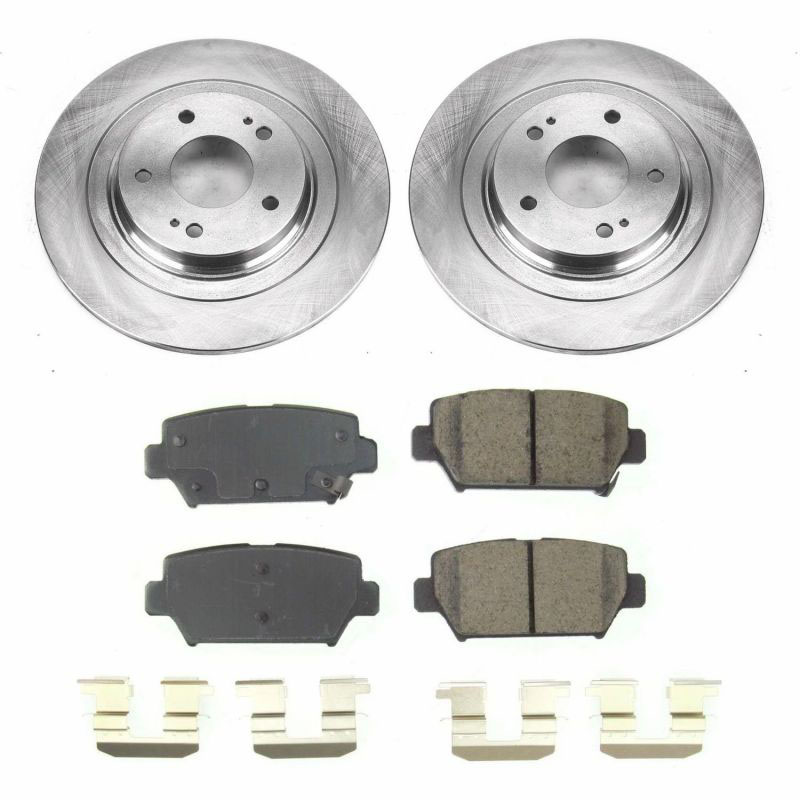 PowerStop koe8434 | Power Stop 2018 Mitsubishi Eclipse Cross Rear Autospecialty Brake Kit; 2018-2018