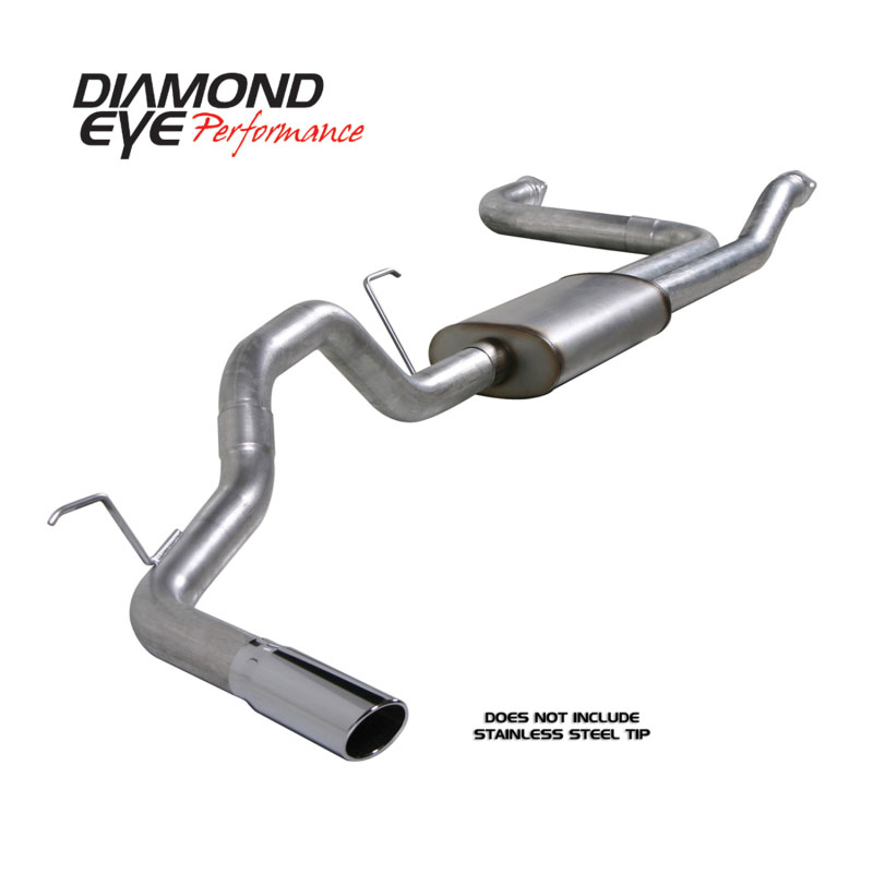 Diamond Eye Performance k3520a | Diamond Eye KIT 3-1/2in CB SGL GAS AL NISSAN TITAN 5.6L 07-10; 2007-2010