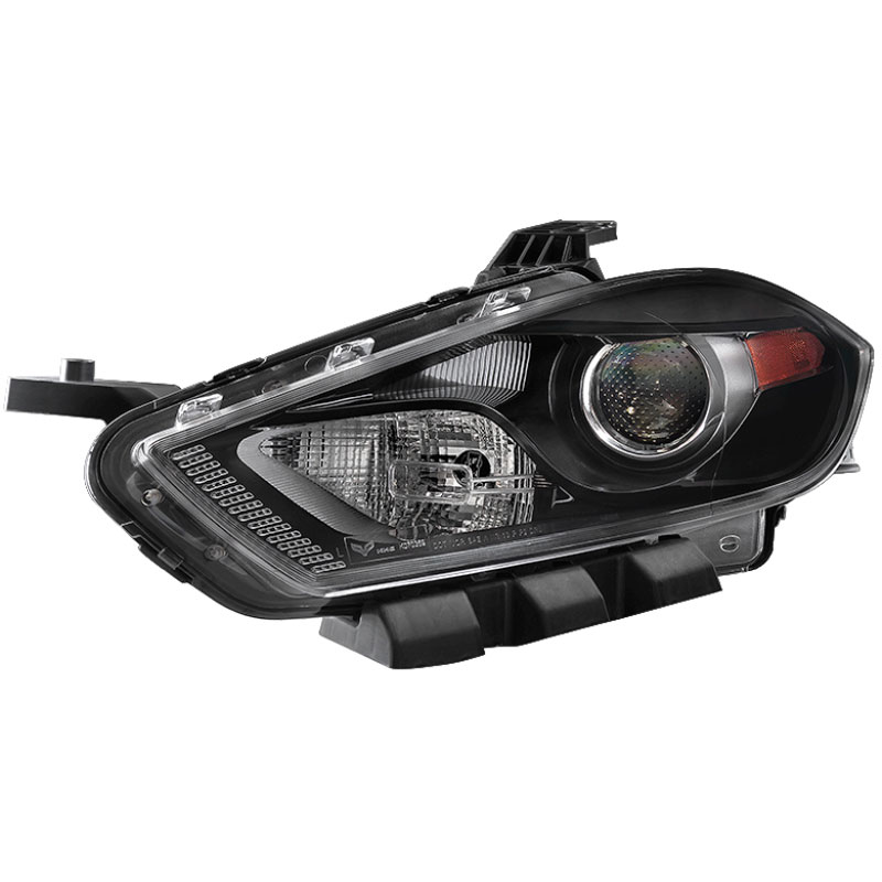 SPYDER 9035159 | xTune Dodge Dart 13-15 Driver Side Projector Headlight - OEM Left - Black HD-JH-DDART13-H-OE-L; 2013-2015