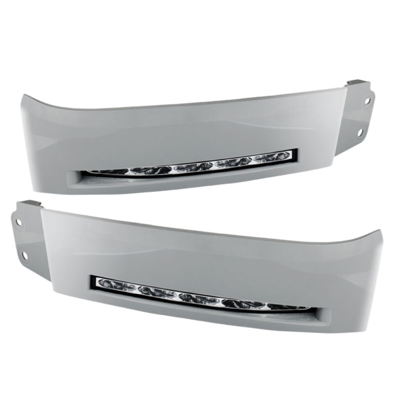 SPYDER 5077721 | Spyder Toyota Tundra Daytime LED Running Lights ( XSP-X Model Look )wo/switch - Unpainted - (FL-DRL-TTU07-PB); 2007-2013