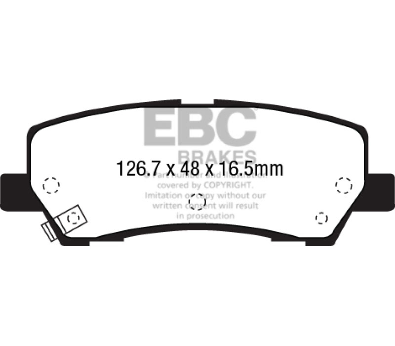 EBC ud1793 | brake Ultimax2 brake Pads