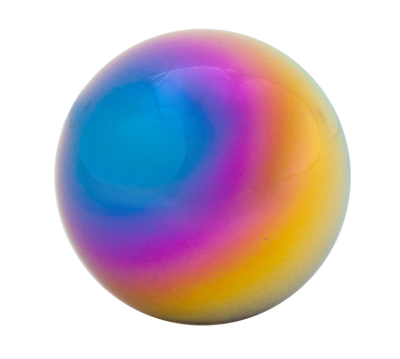 NRG sk-300mc-w | Universal Ball Style Shift Knob - Heavy Weight 480G / 1.1Lbs. - Multi-Color/Neochrome