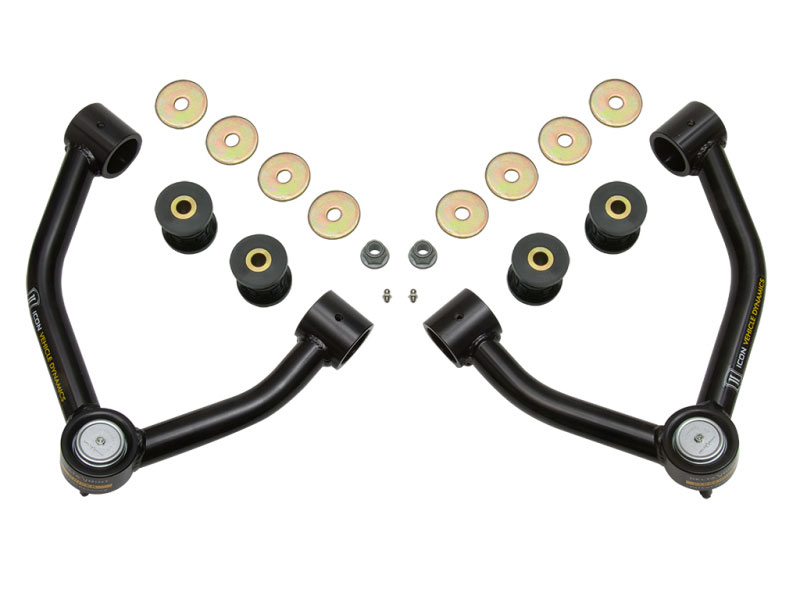 ICON 78650dj | 2015+ Chevrolet Colorado Tubular Upper Control Arm Delta Joint Kit; 2015-2021